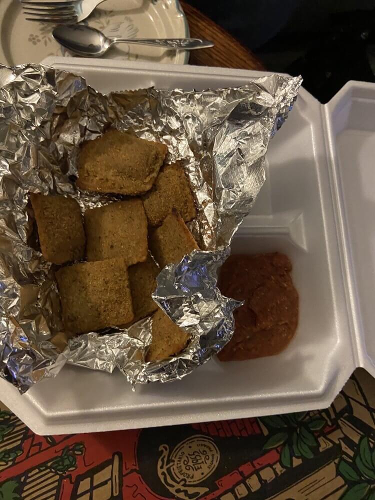 Toasted Beef Ravioli